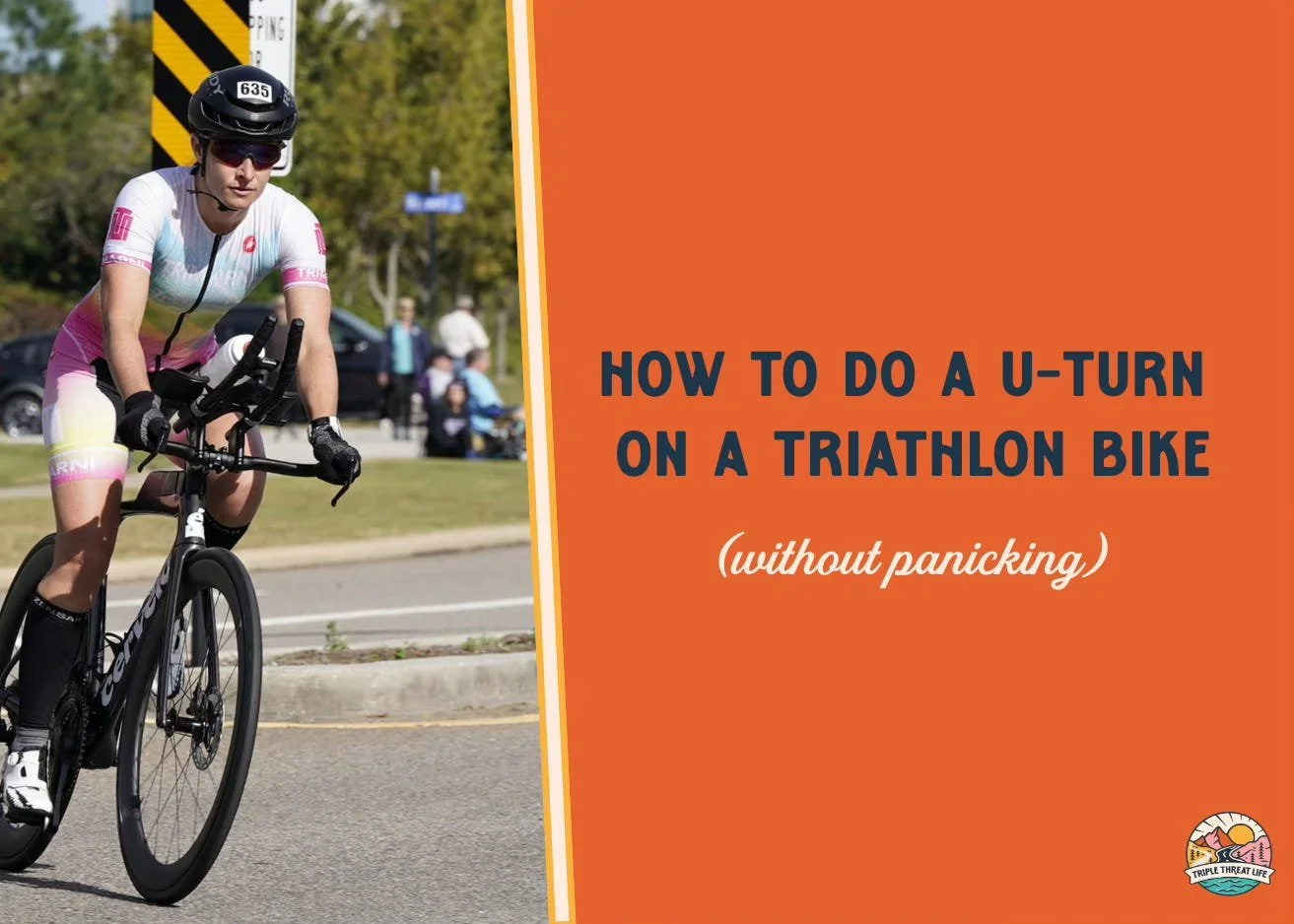 How to Do a U-Turn on a Triathlon Bike (Without Panicking)