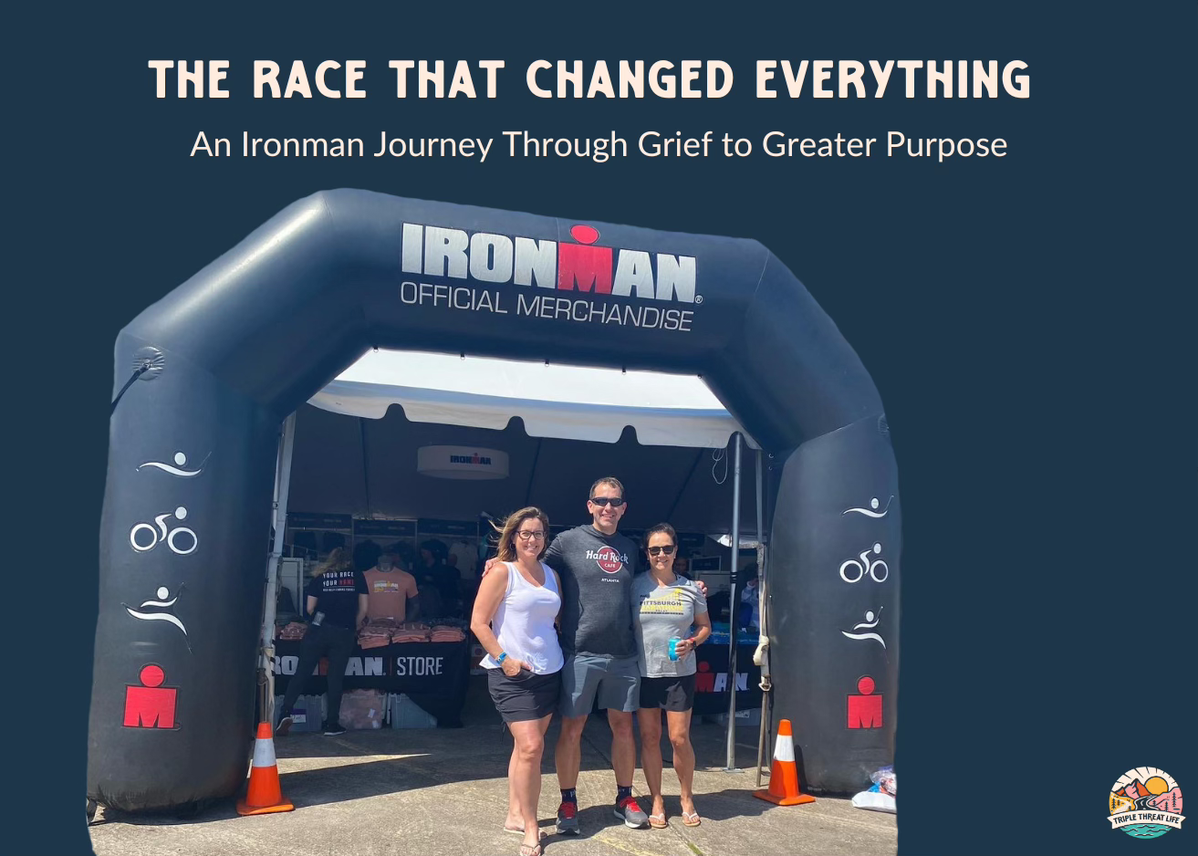 Family at IRONMAN triathlon