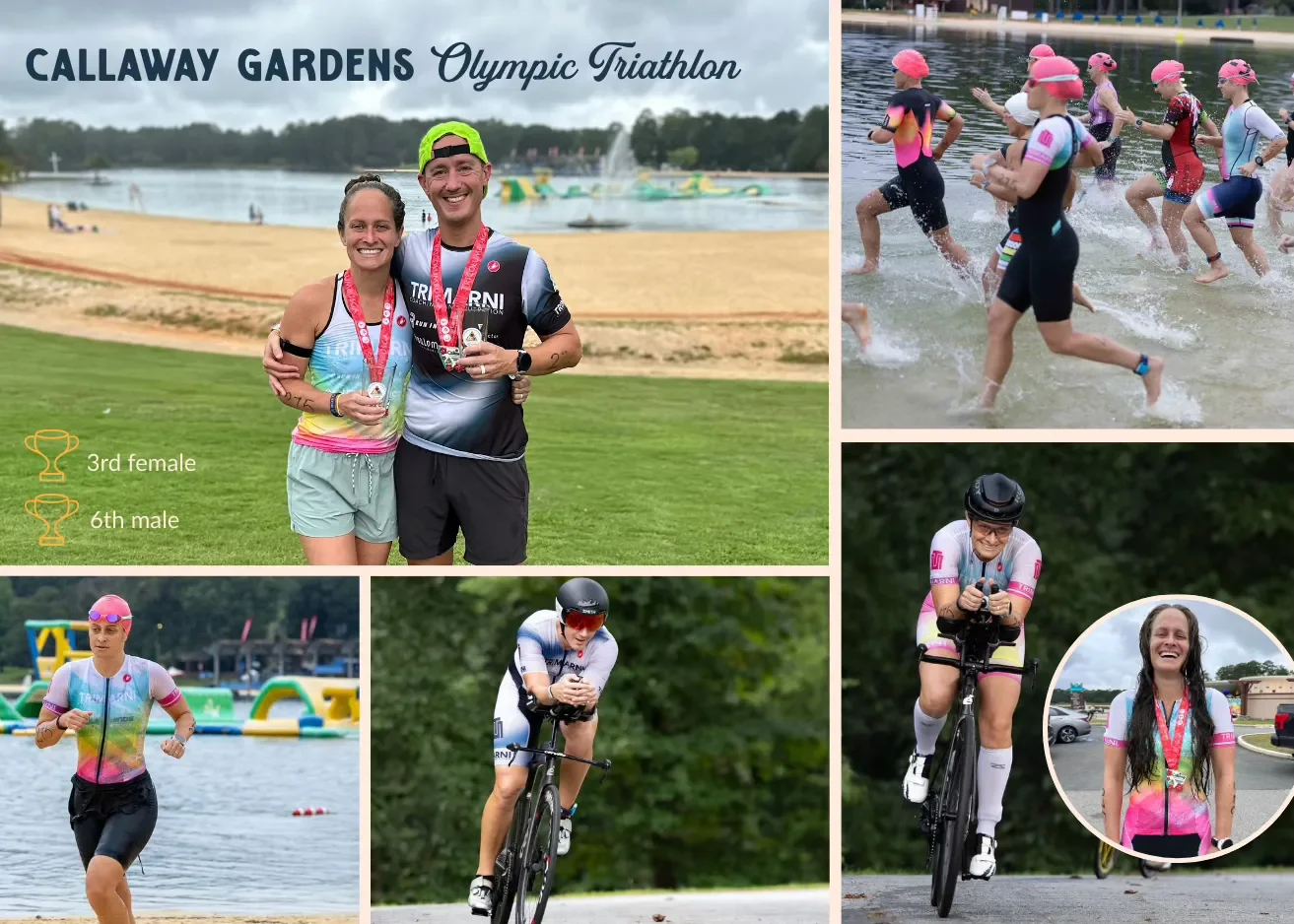 Pictures from a triathlon