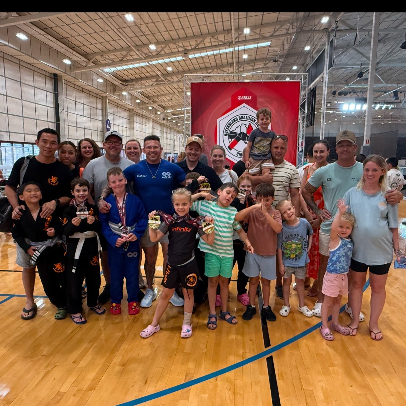 Congratulations to our little champions who did really well today on Brisbane Championship! 🏆🥇🥋😃

#bjjcomp #bjjkids #bjjbrisbane #brazilianjiujitsu #bjjlifestyle #littlechampions #infinitymartialarts #infinitymartialartsstafford