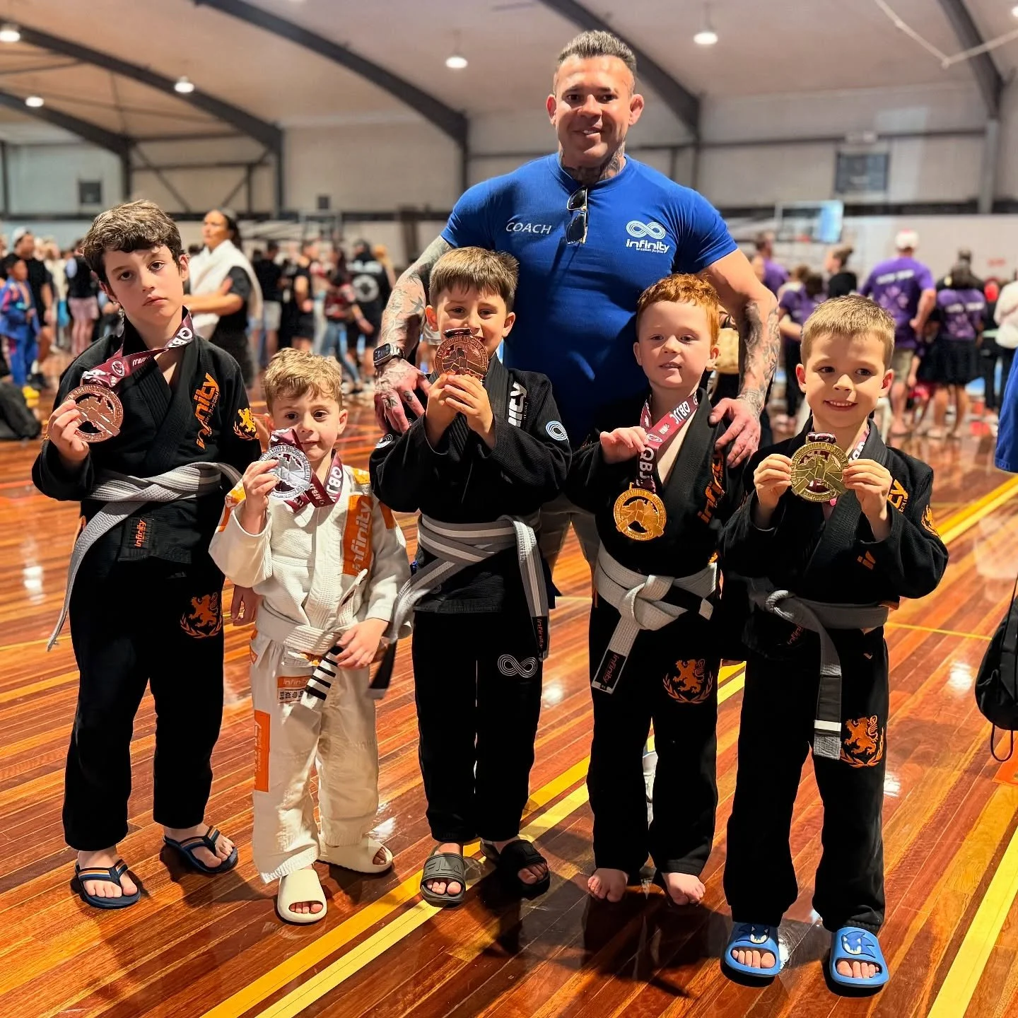 Congratulations to our students who did really well on the BJJ Gold Coast Open last weekend . Very proud !🥋🏆🥇

Luca Willi 🥇
Thomas 🥇
Paddy 🥇Gi , 🥉No Gi
Mattia 🥈
Luca Murray 🥉Gi , 🥉No Gi