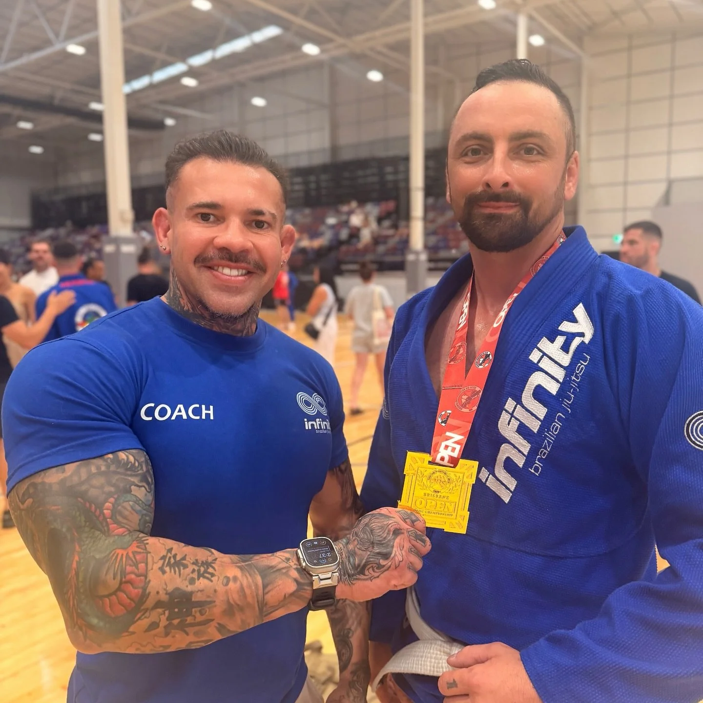 Outcome of the BJJ Brisbane Open last weekend. 🥋🏆

Gongratulations to our students :

Jesse @_r00st3r_ 🥇Champion Adults Gi

Paddy 🥇Gi 🥈NoGi
Lena 🥇Gi 🥉NoGi
Henry 🥈Gi🥉NoGi

Every one fought really well. Gongratulations team! 🥋😀

#brazilianji