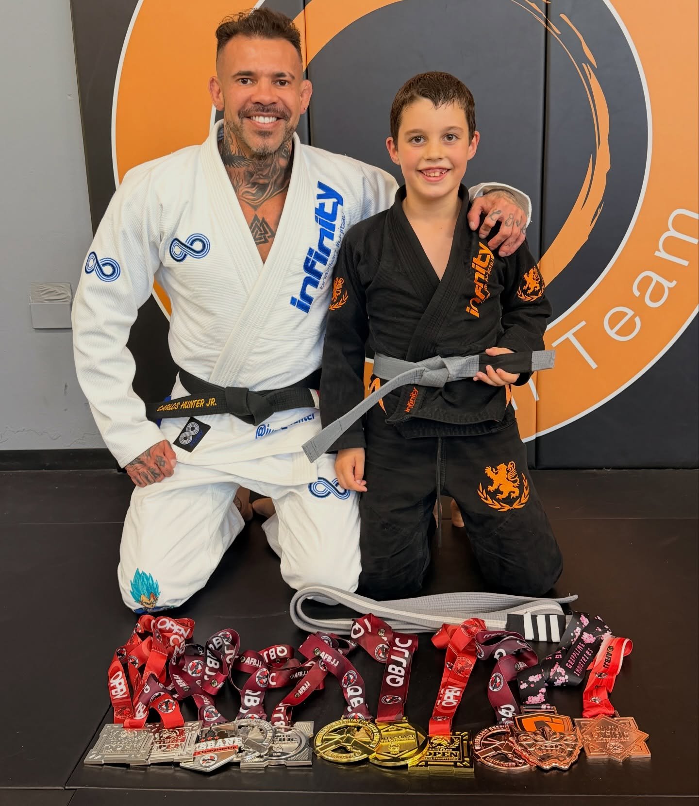 Spotlight and congratulations to our little champion, @paddy_bjj ! Only one year of training BJJ and already so many achievements. Even when competing in categories above his age, he delivers amazing results. We are proud of you, Paddy! 🏆🥇😀

At @i