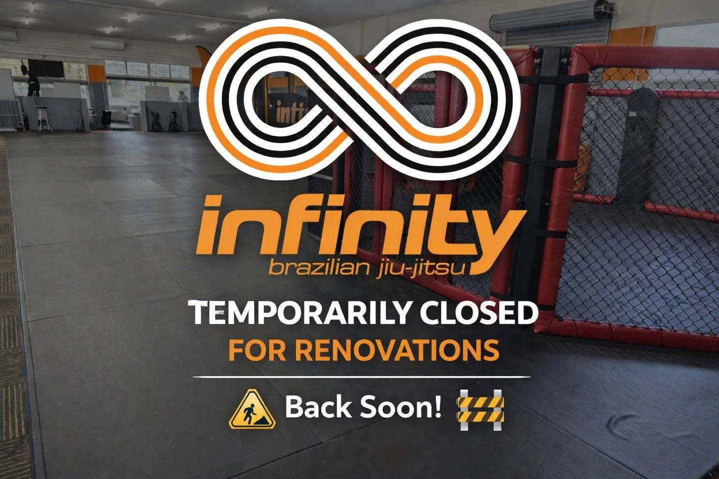🚧 🥋WE TEMPORARY CLOSED FOR RENOVATIONS! 🥋🚧

Our gym will be closed for the next 3&ndash;4 weeks while we complete major renovations 🛠️

The roof is being replaced, and we&rsquo;re upgrading the space to come back BIGGER, BETTER, STRONGER, and SA