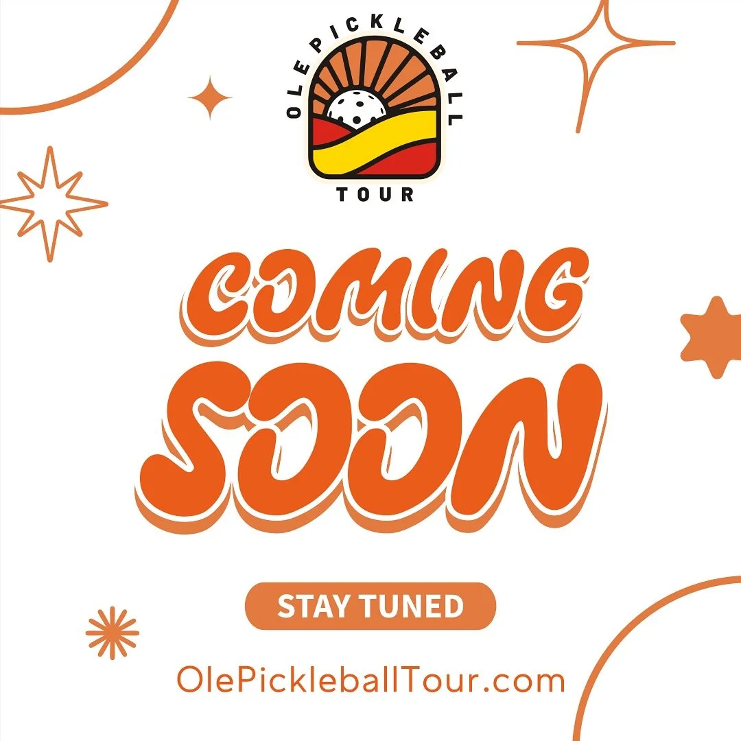 Coming Soon! Ole Pickleball Tour #travel #playpickleball #connect