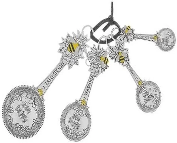 Bee Happy 4 PC Measuring Spoon Set