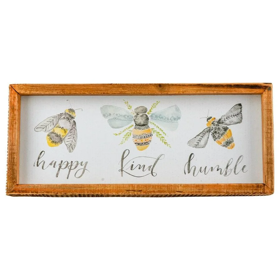 Bees Inset Box Sign
