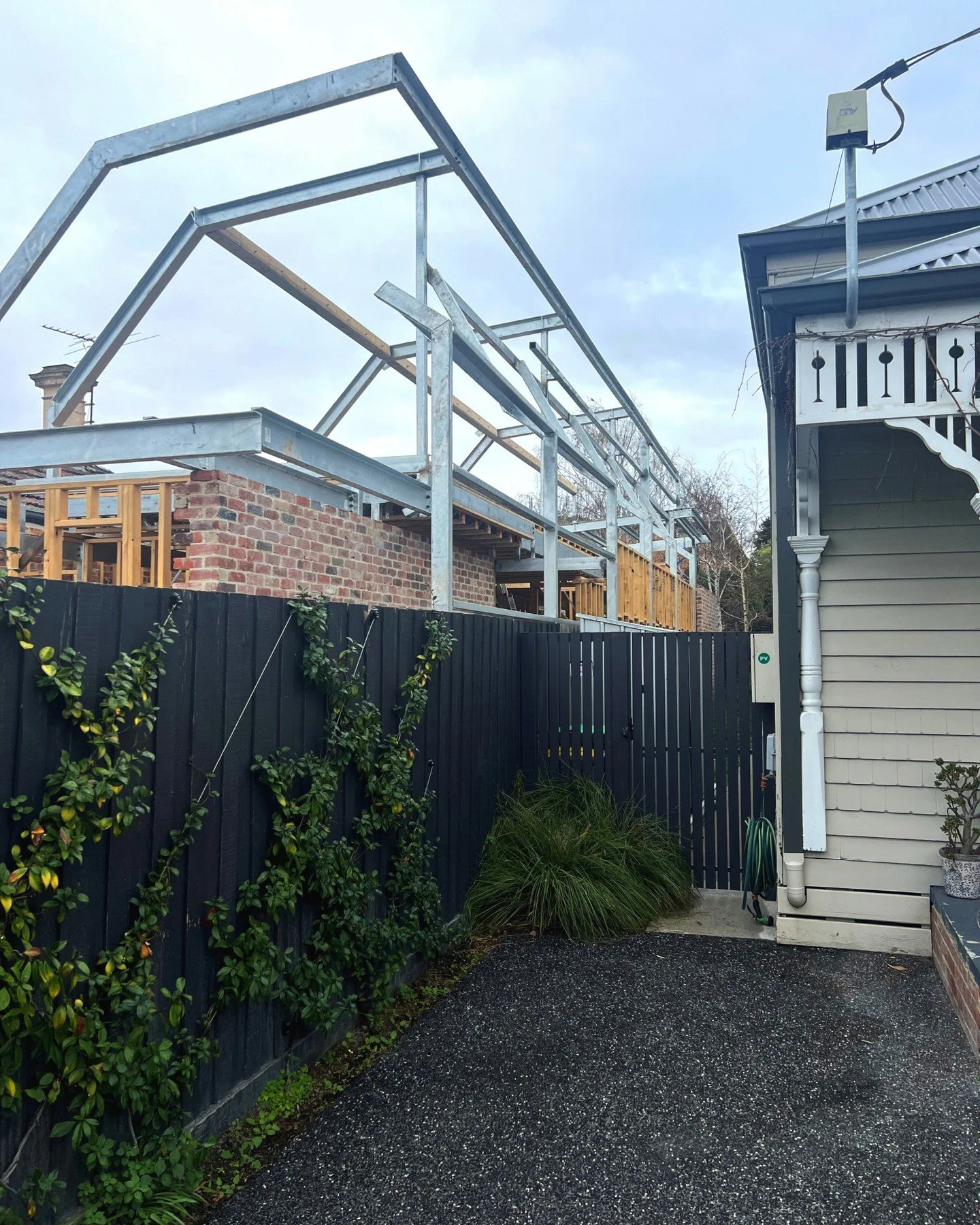 #housearchitecture #domesticarchitecture #privatearchitecture This one has been with us for years, and is finally coming to fruition - Hawthorn terrace house. Look forward to it taking shape.