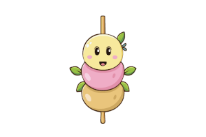 Danny the Dango (transparent background)