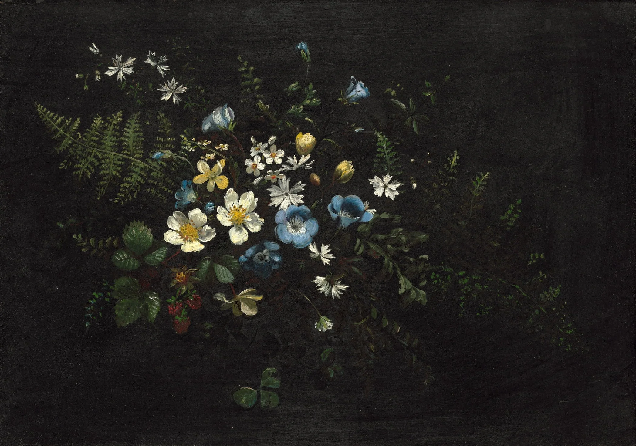 Still life floral art for free use