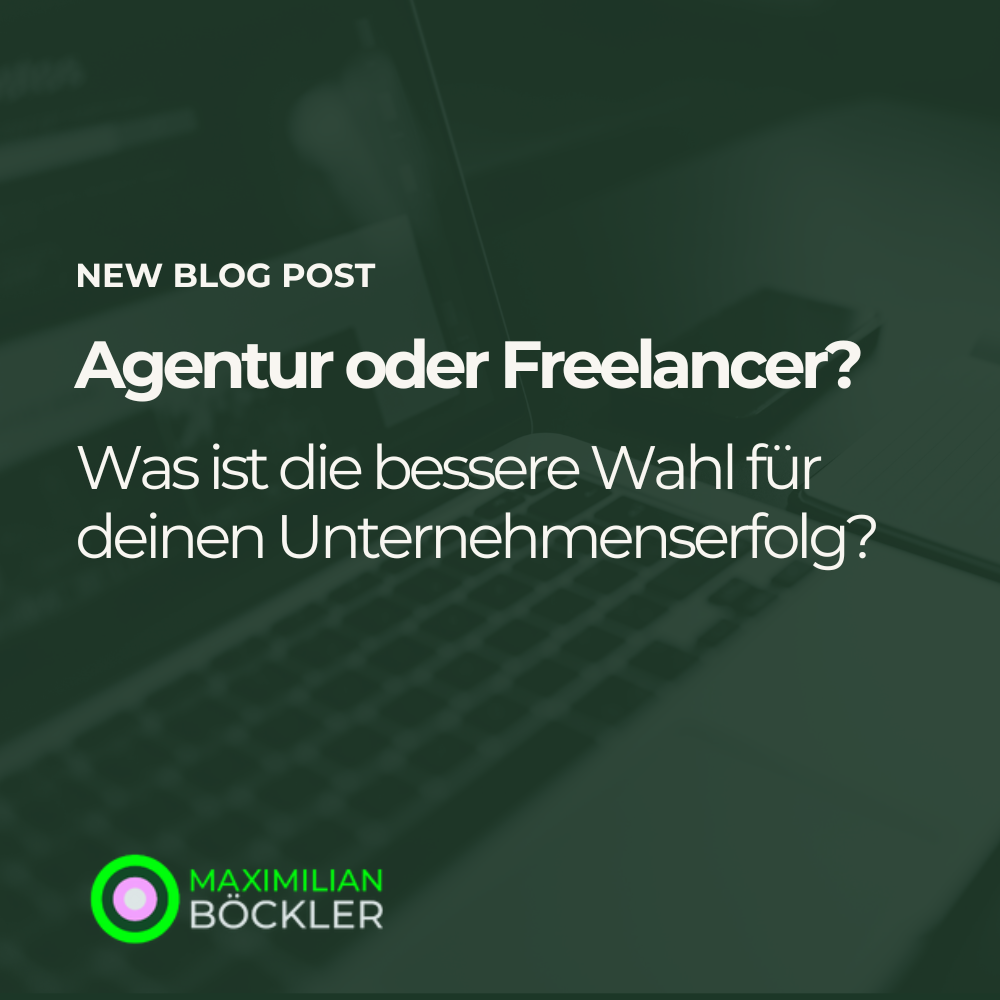 Marketingagentur oder Freelancer – was ist die bessere Wahl für deinen Unternehmenserfolg?