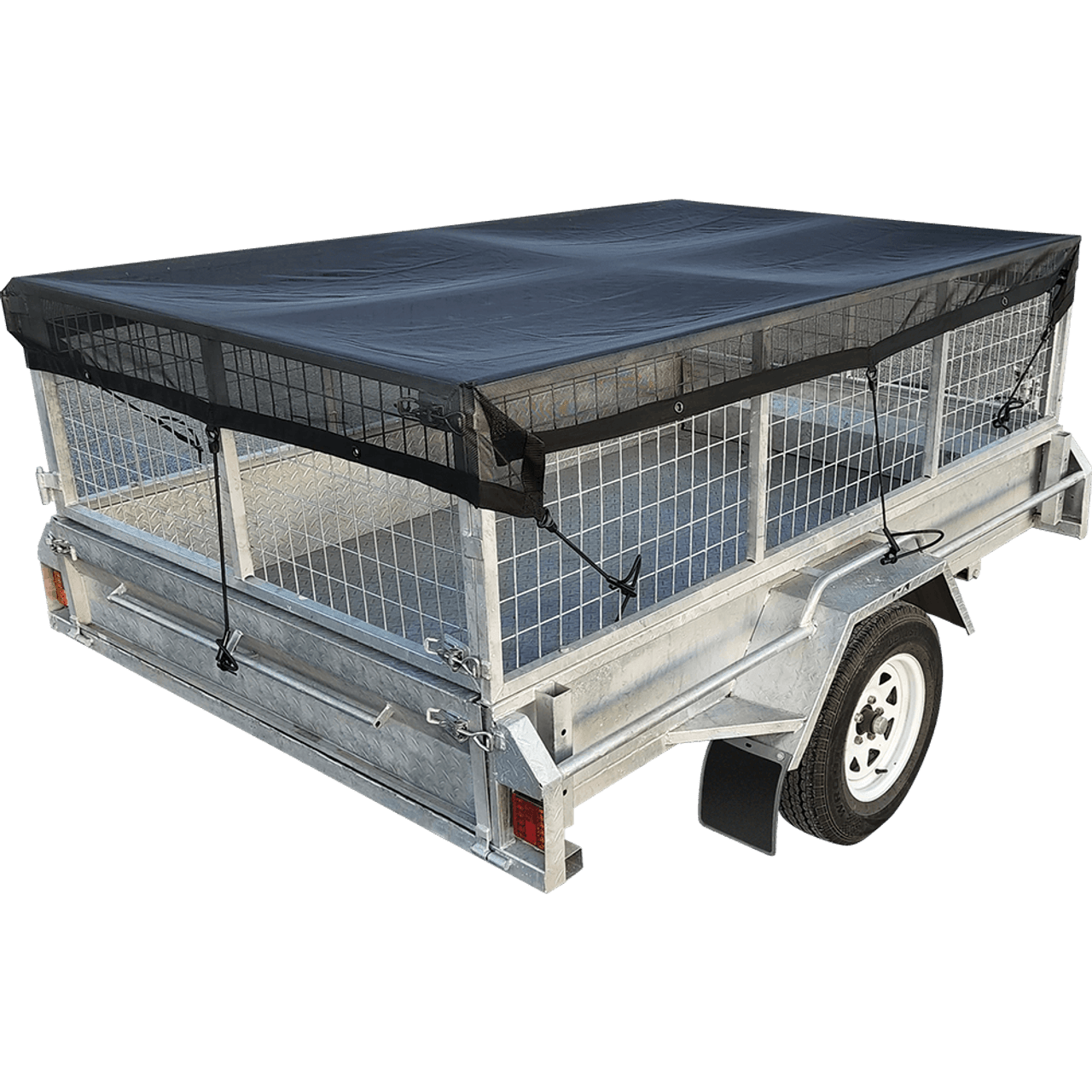 Box Trailer Mesh Cover