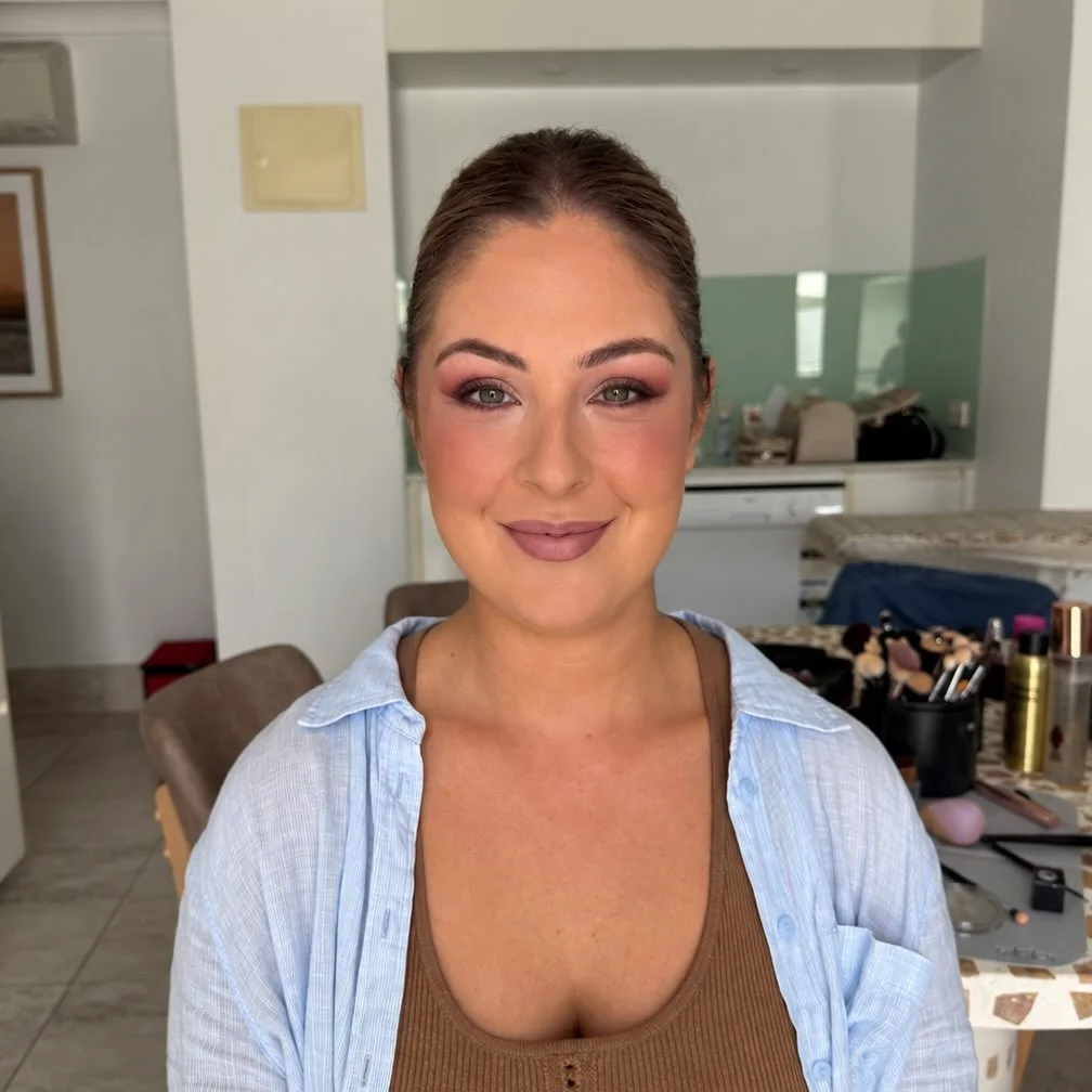 Blush glam on this gorgie girl 🫶🏼