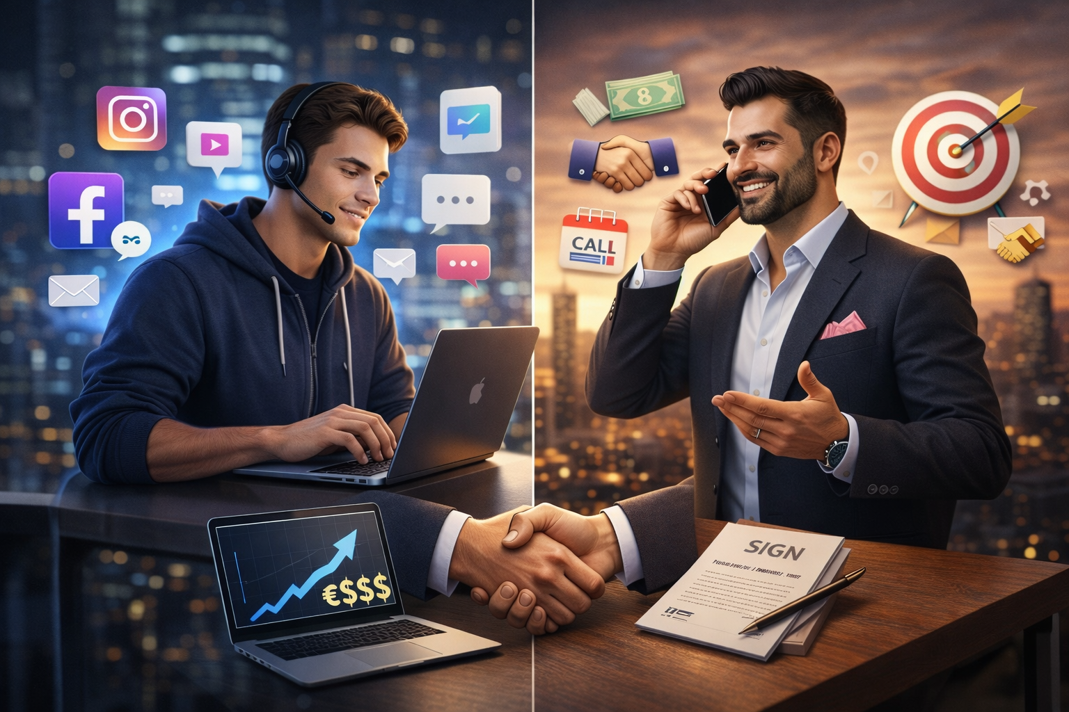 Social-Media-Setter & Closer