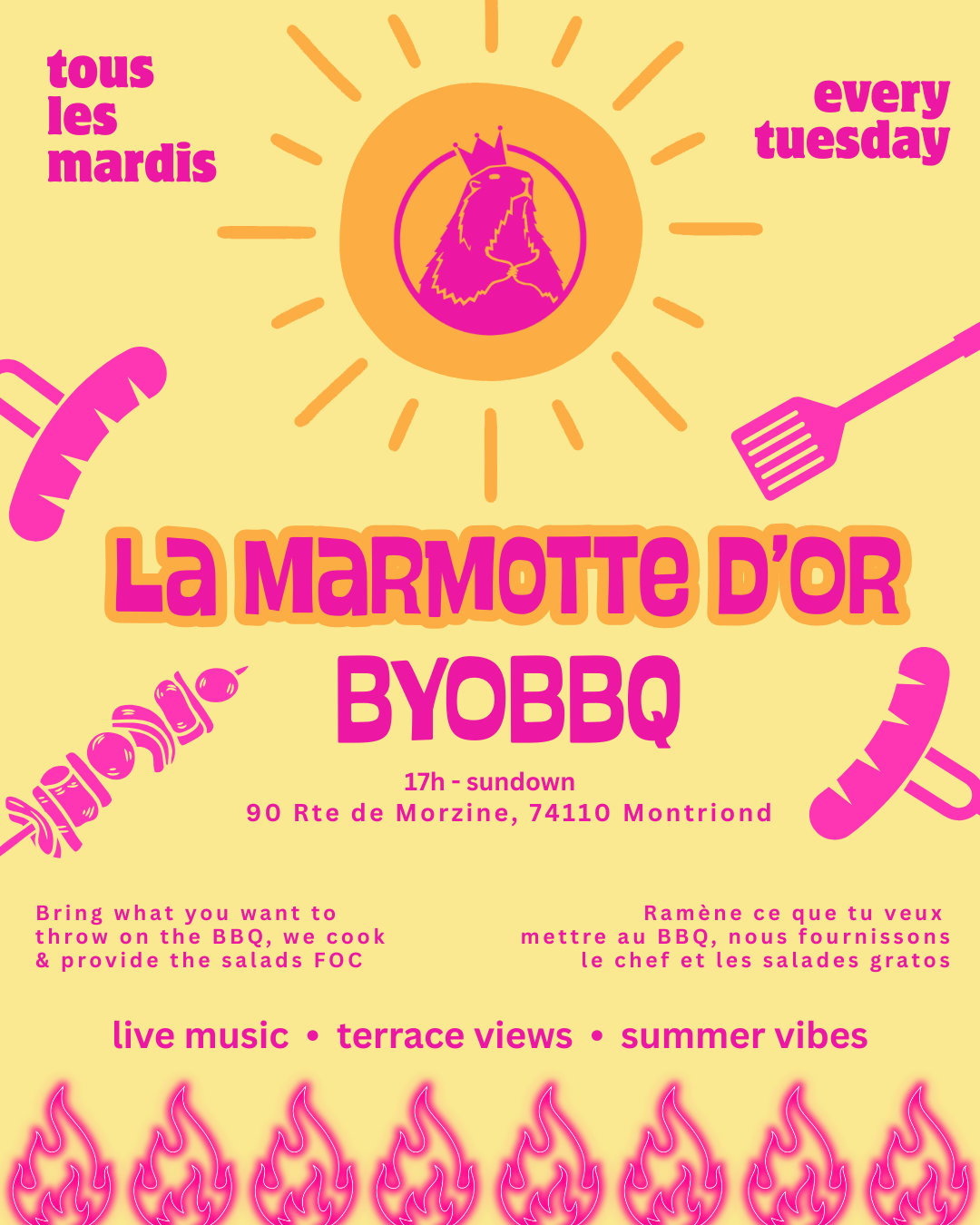 BYOBBQ with live music
