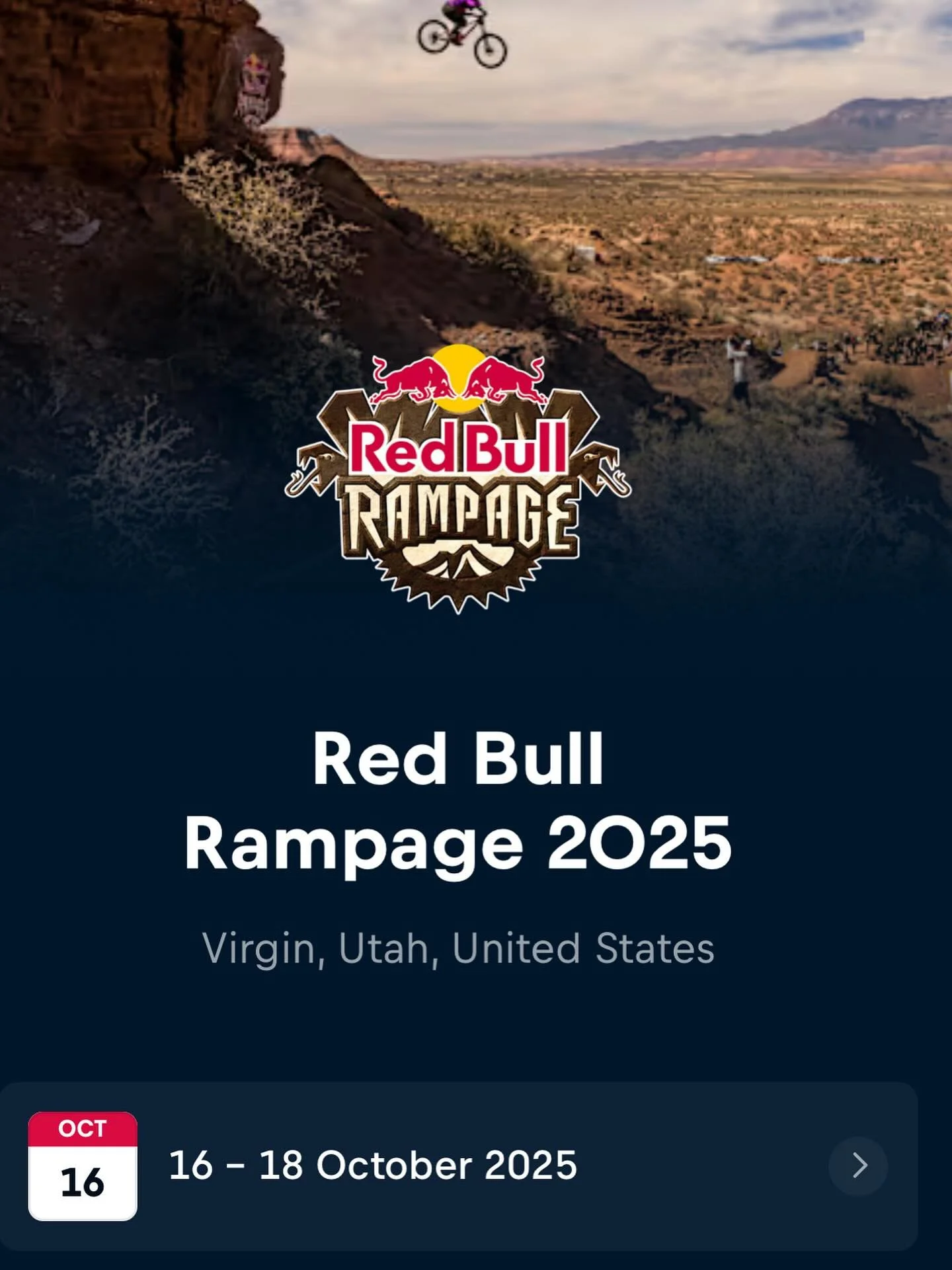 @redbullbike &ldquo;Rampage&rdquo; 16 Oct (femmes) et 18 Oct (hommes) en direct @marmottedor // We&rsquo;ll be showing Red Bull Rampage on Thursday and Saturday at the pub #bikesbikesbikes #somethingtodoininterseason #localoub #openallyear #marmottea
