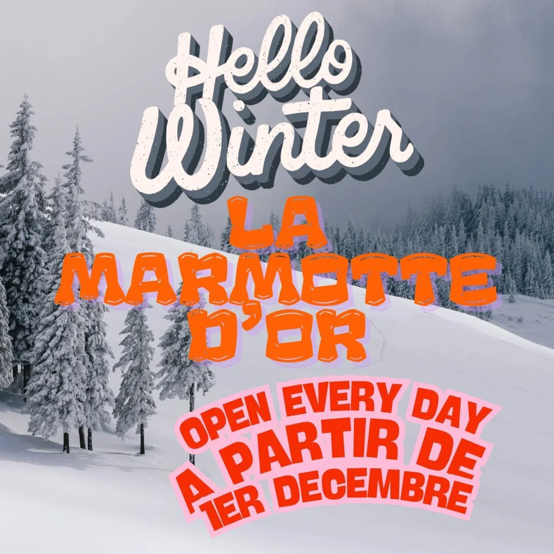 Bonne nouvelle pour nos fid&egrave;les @marmottedor est &agrave; nouveau ouvert 7/7 🥳 Good news for all our precious regulars, we&rsquo;re now open every day !#winterishere #seasonstarts #ouverttouslesjours #marmottespotting #pubbants #montriond