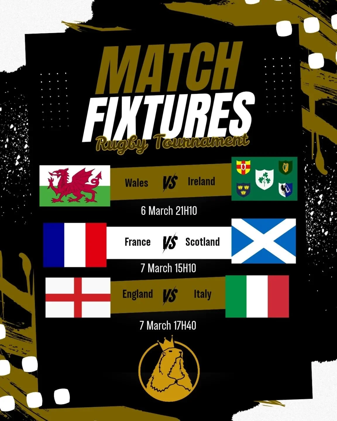 The Six Nations is back after a week off &mdash; and that only means one thing&hellip; rugby, pints, and a great atmosphere at @marmottedor ! 🏉🍻

Le Six Nations est de retour apr&egrave;s une semaine de pause &mdash; et &ccedil;a ne veut dire qu&rs