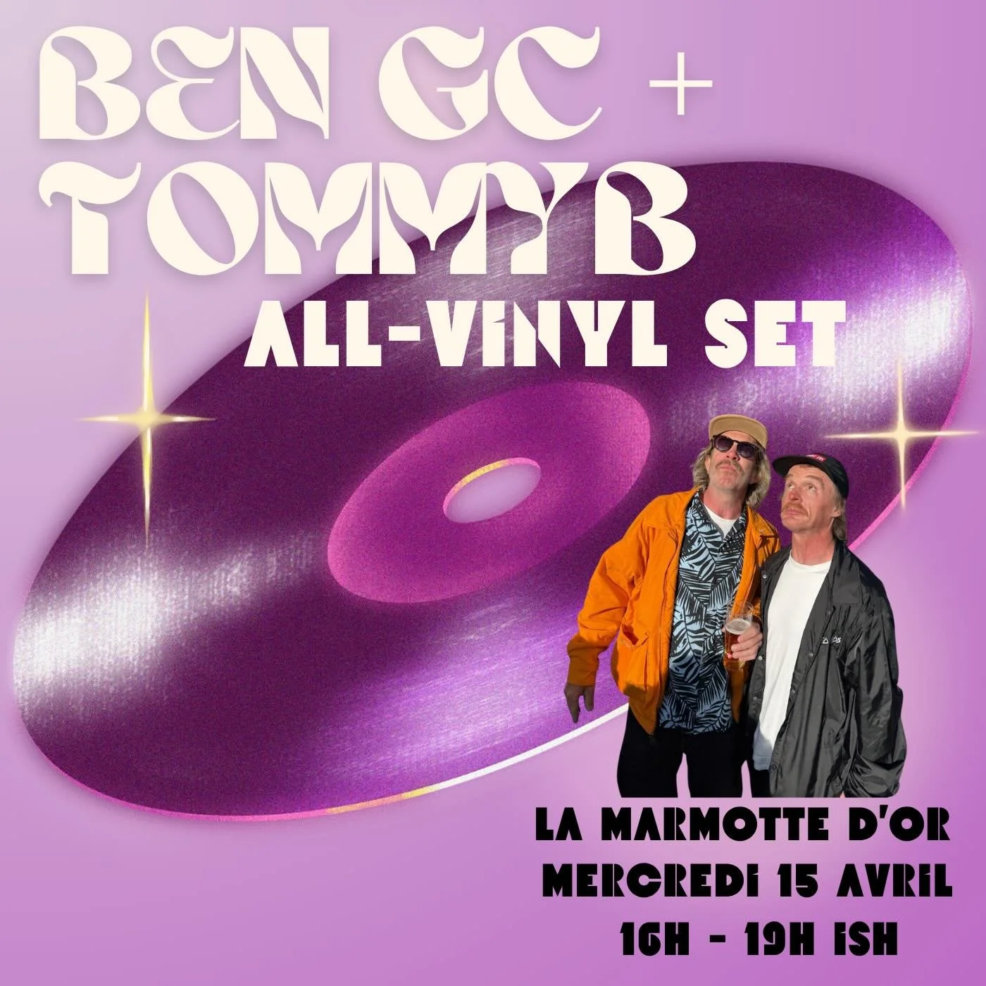 Nous sommes &agrave; la fois enthousiastes et tristes pour celui-ci ce mercredi @marmottedor. Le dernier concert de @bengc5000 en montagne, un set 100 % vinyle avec l&rsquo;unique @bowersinit ! Quelle fa&ccedil;on de partir ! Tu vas nous manquer, Ben