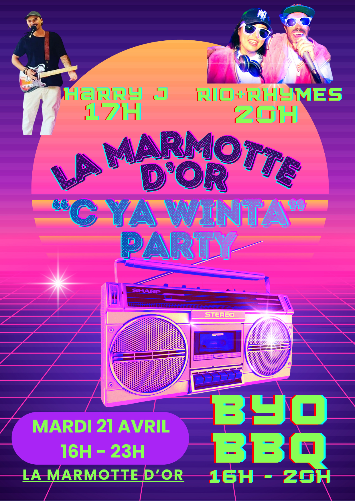 BYO BBQ with HARRY / RIO&RHYMES