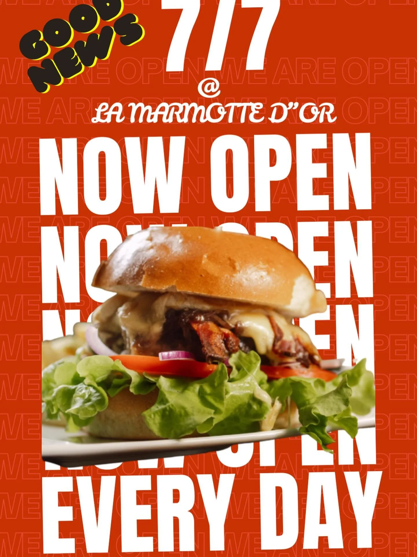 🙌 Enfin, vous allez me dire ! L&rsquo;attente est termin&eacute;e : @marmottedor est maintenant ouvert tous les jours. Vous en avez de la chance, non ?! 

Finally I hear you say ! The wait is over, @marmottedor is now open every day. Aren&rsquo;t yo