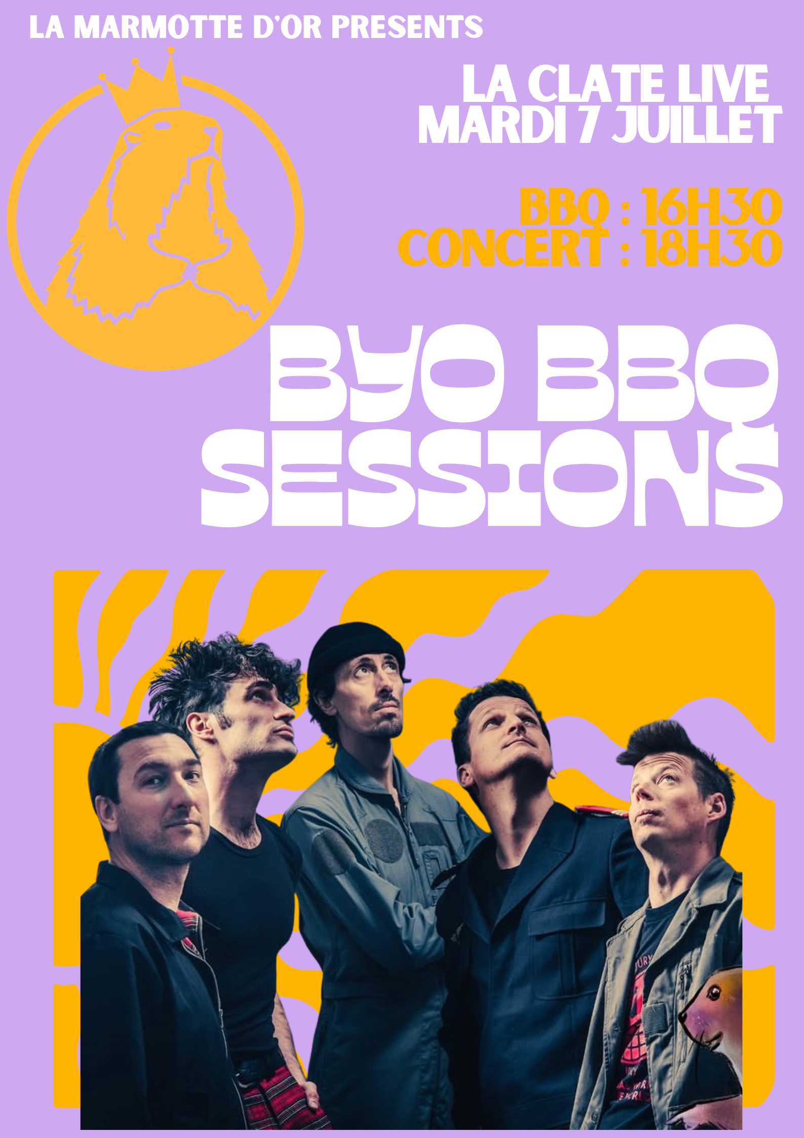 BYO BBQ with LA CLATE LIVE