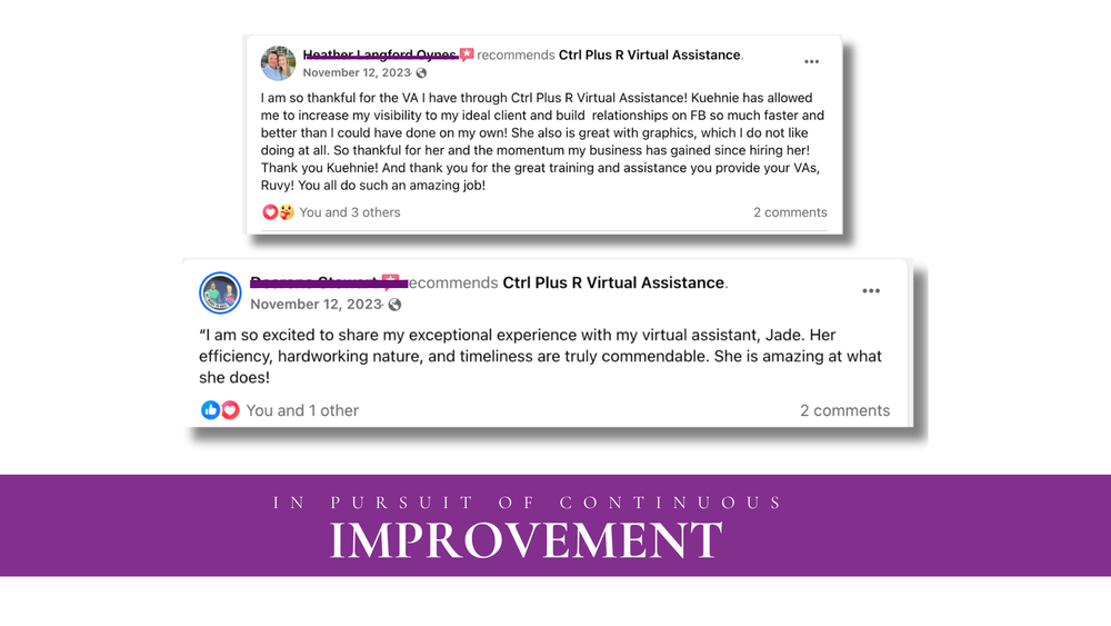 CEO testimonial for CPRIVAS executive virtual admin support