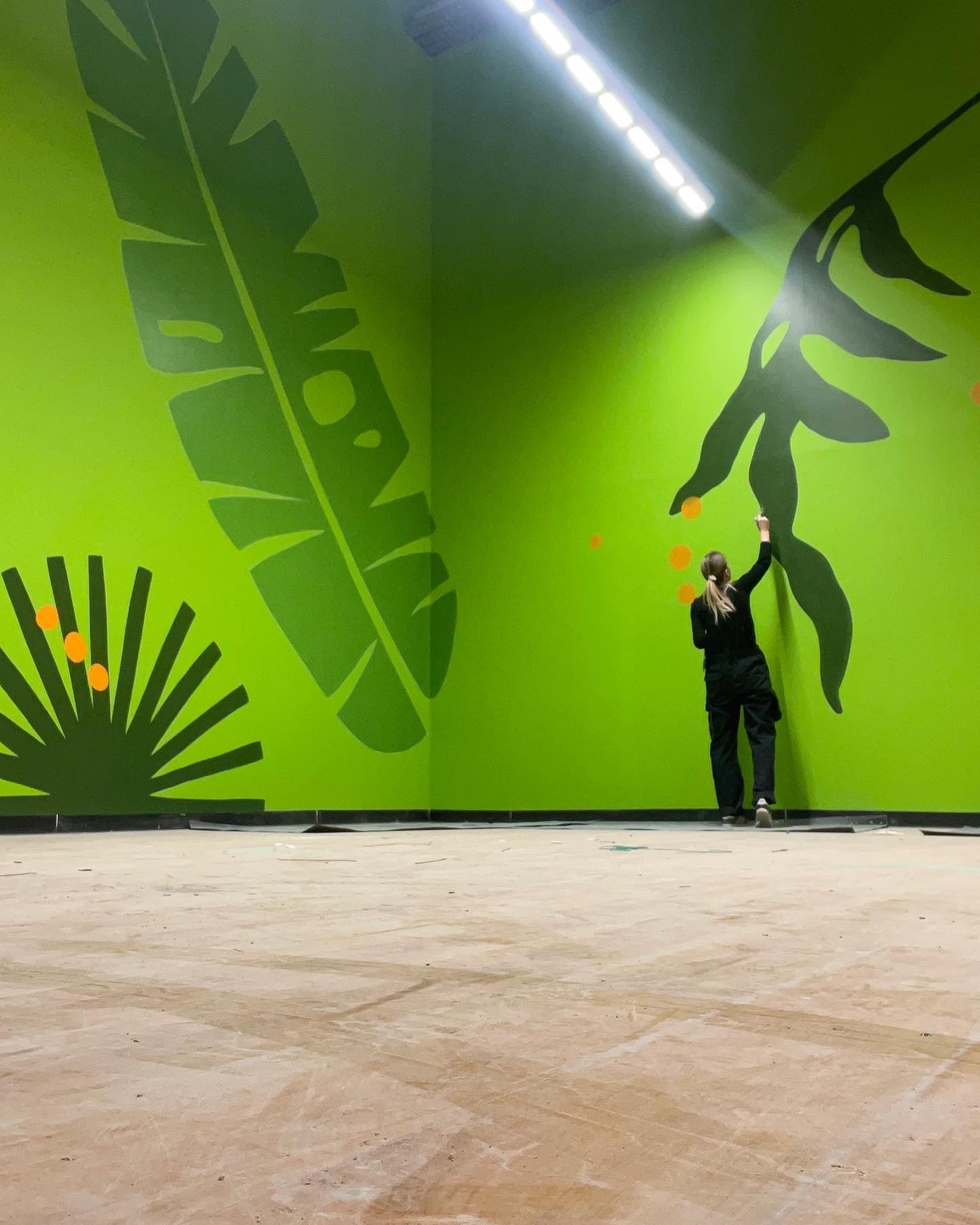 Business wall mural Jungle