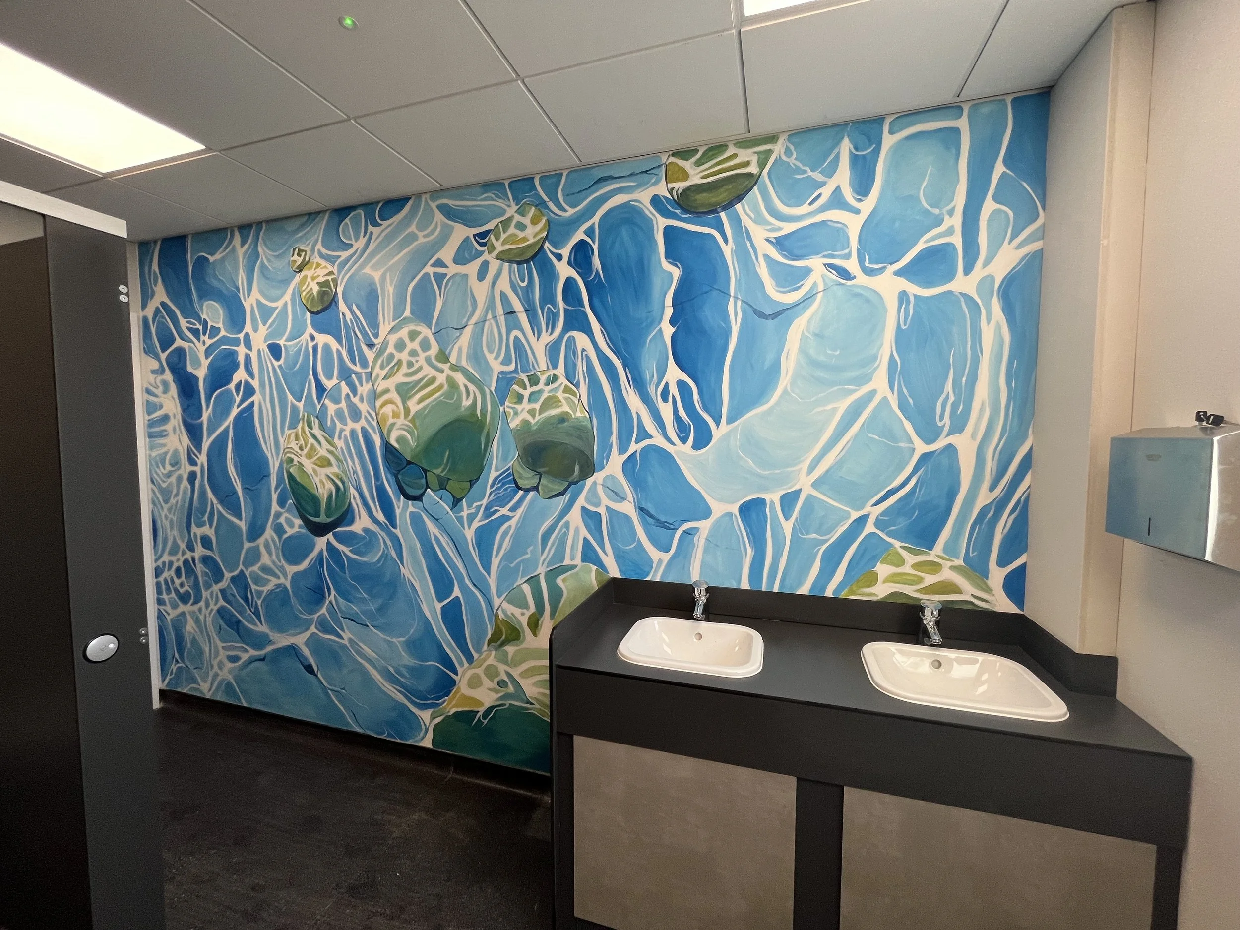 Rest room SEN school mural