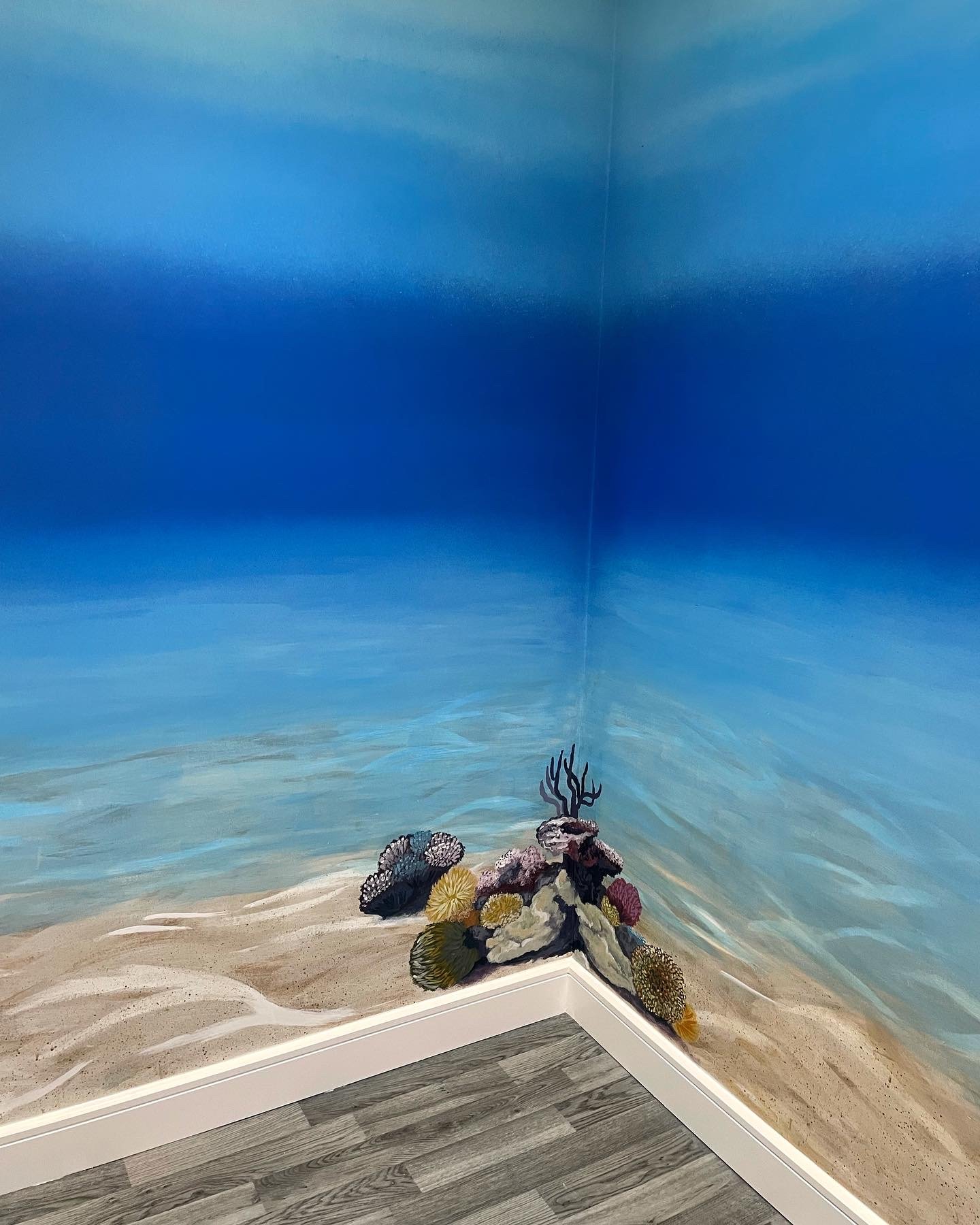 School wall mural