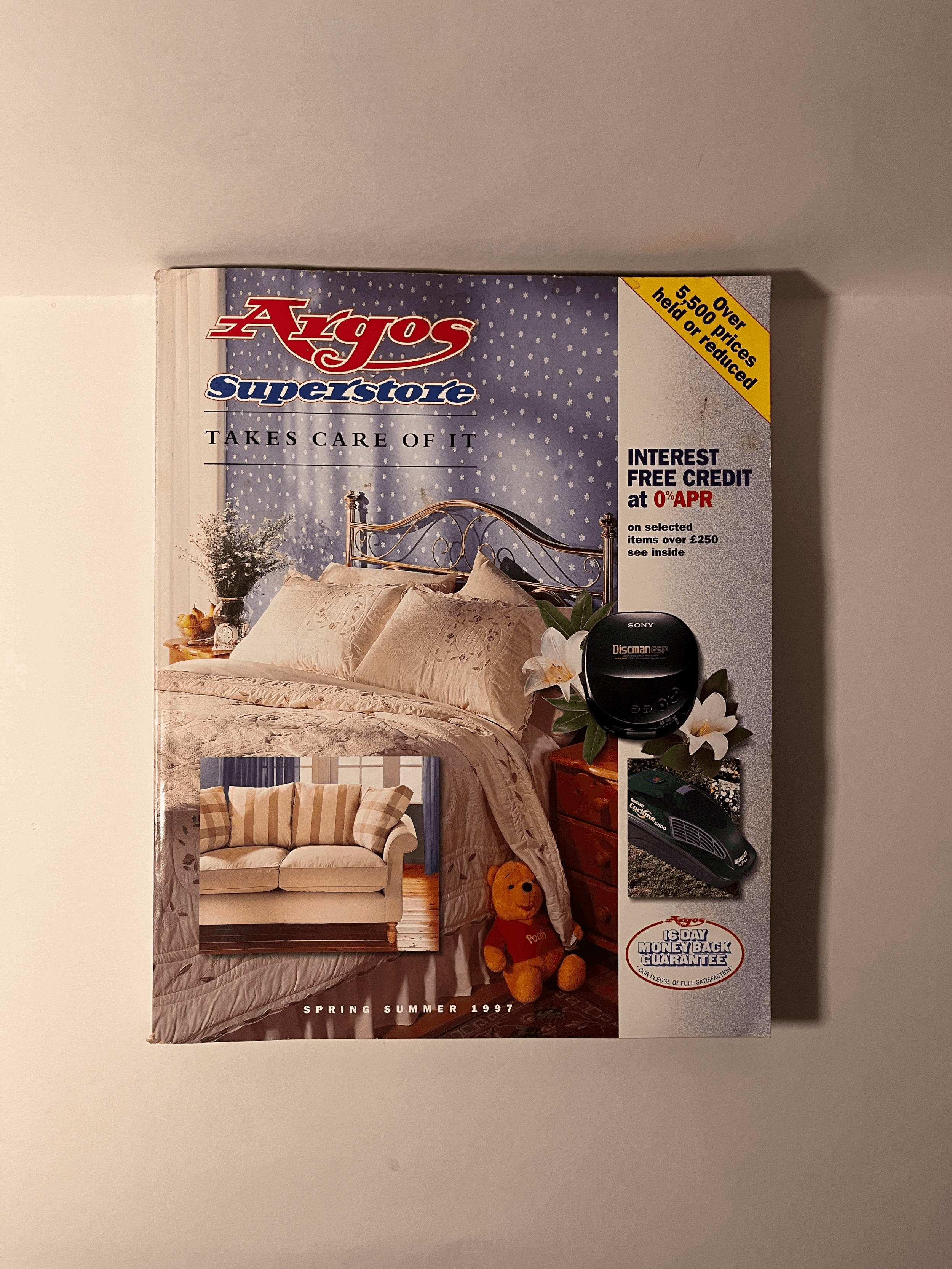 Argos Superstore Spring / Summer Catalogue 1997 – Original Vintage Retail Catalogue & 90s Culture Time Capsule (Argos Takes Care of It)