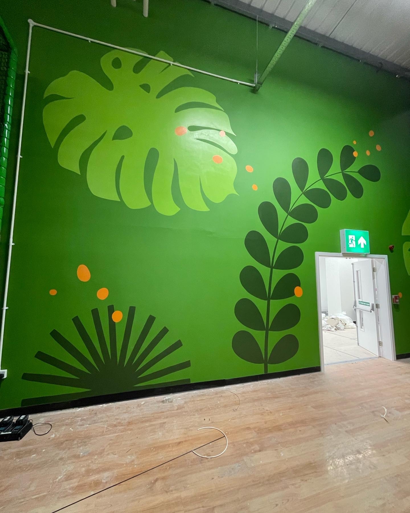 Business wall mural Jungle