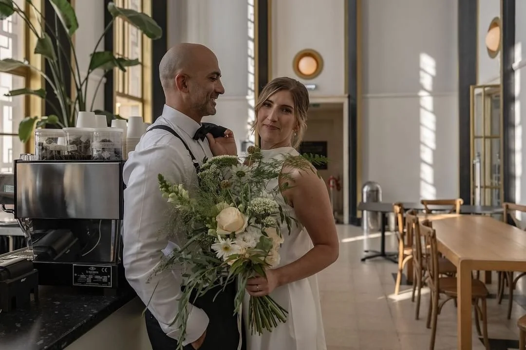 Bride and Groom at Waltham Forest Town Hall