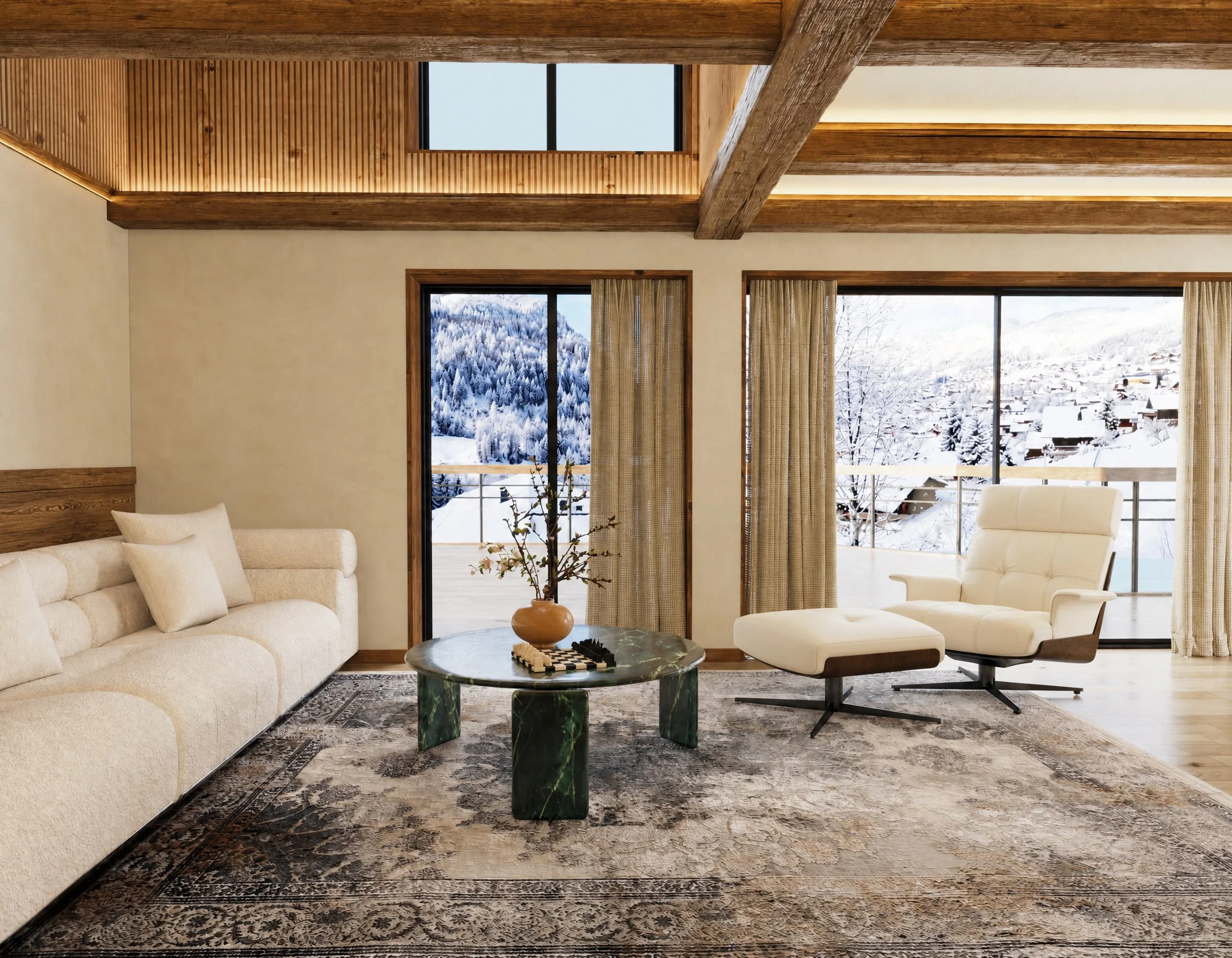 Panora Châtel appartement contemporain à la montagne 