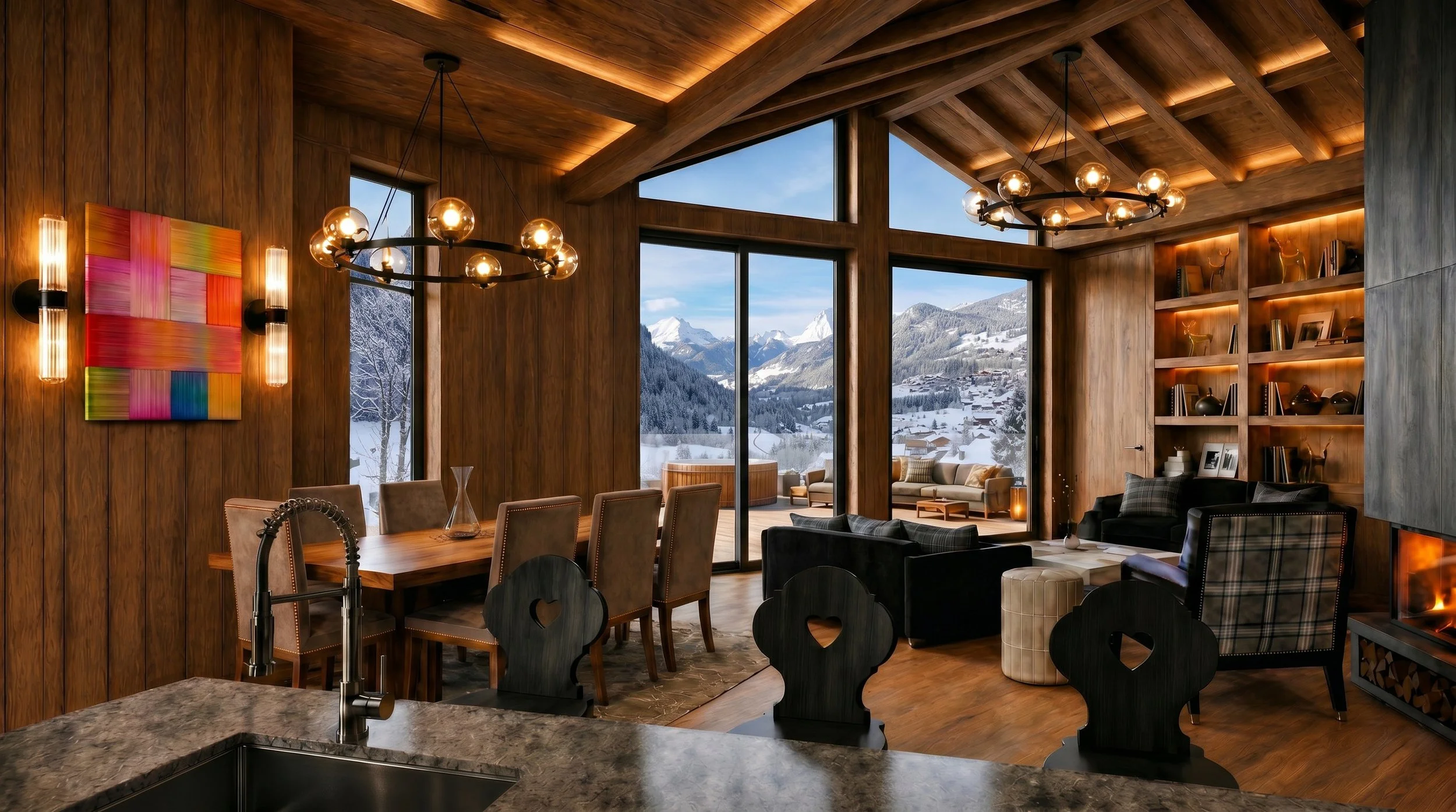 Panora Châtel appartement penthouse