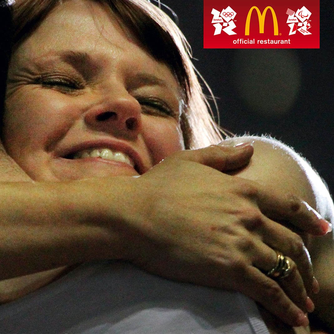 Helping McDonald's celebrate the Olympics