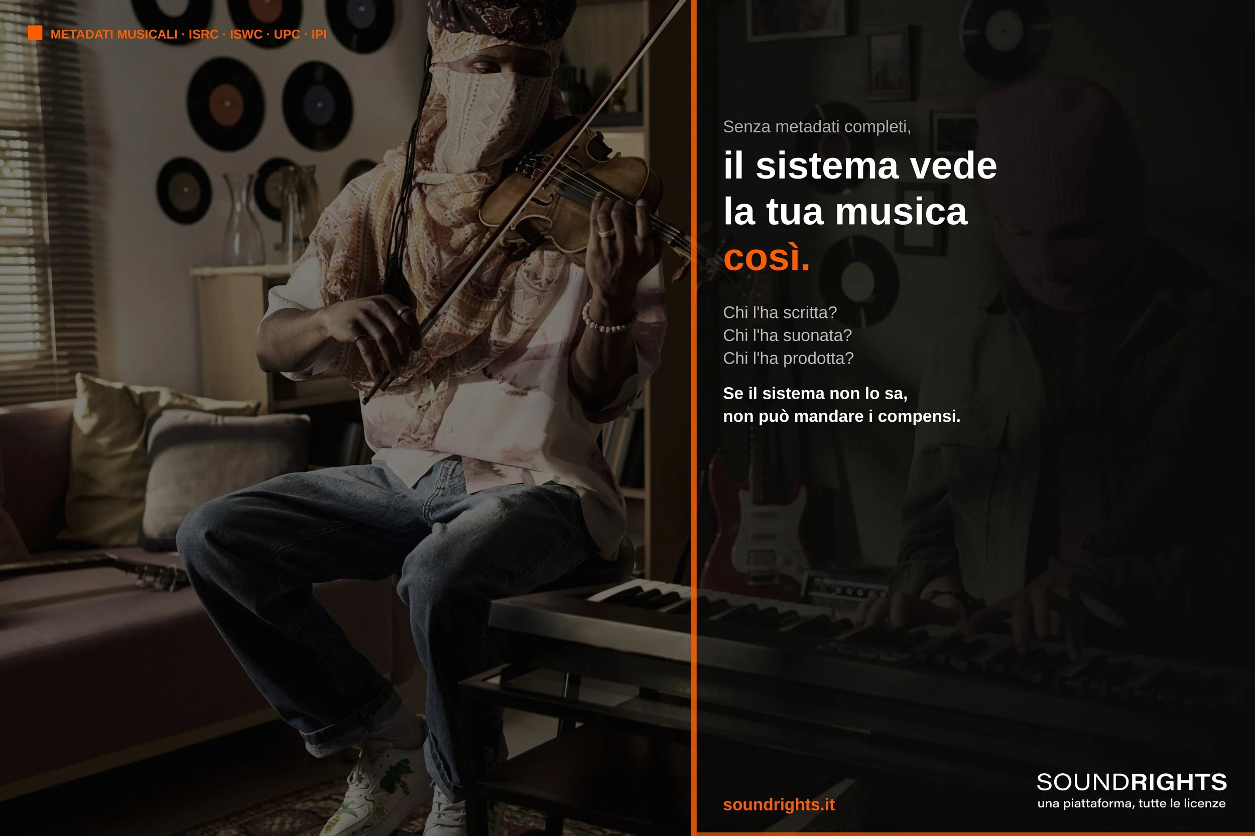 Metadati musicali: la guida completa a ISRC, ISWC, UPC e IPI per artisti e produttori