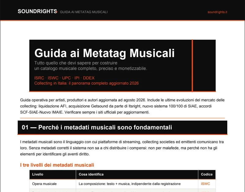 Guida ai Metatag Musicali