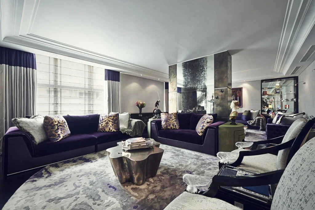 Luxury living room London 