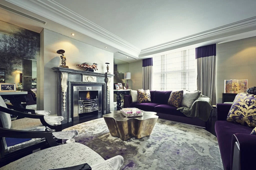luxury living room London 