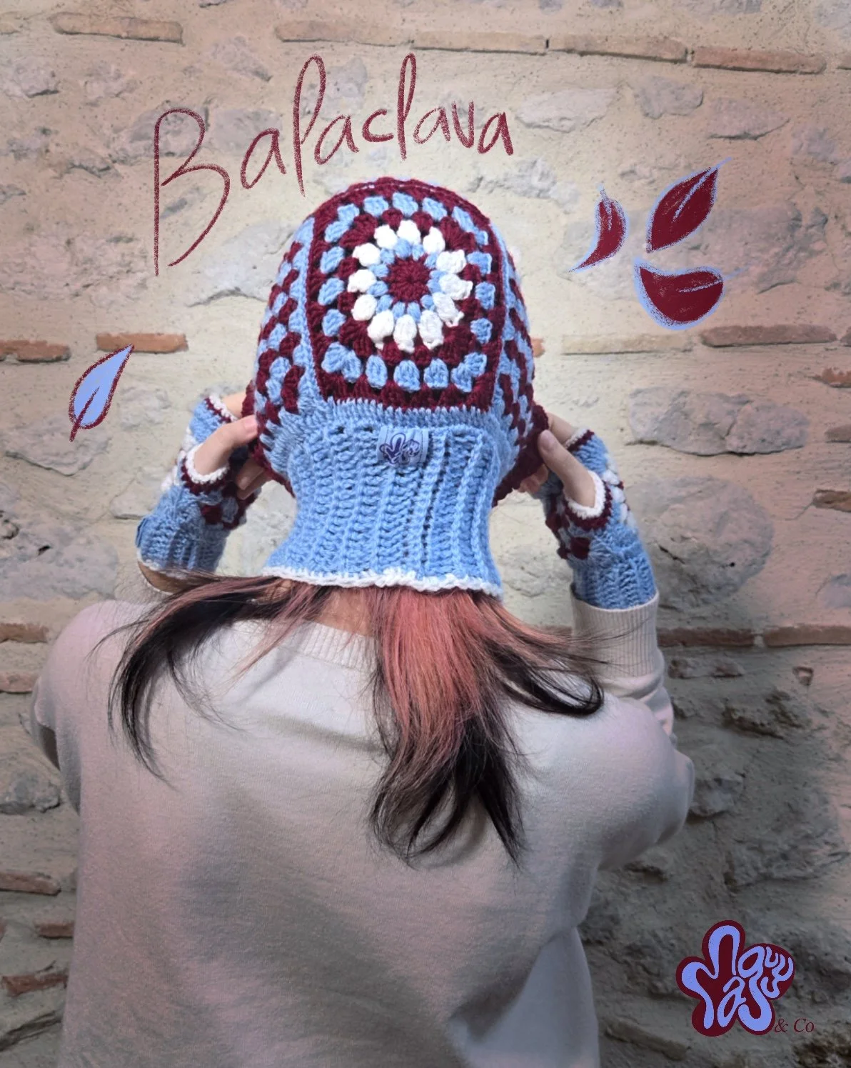 Balaclava "Blue wine"