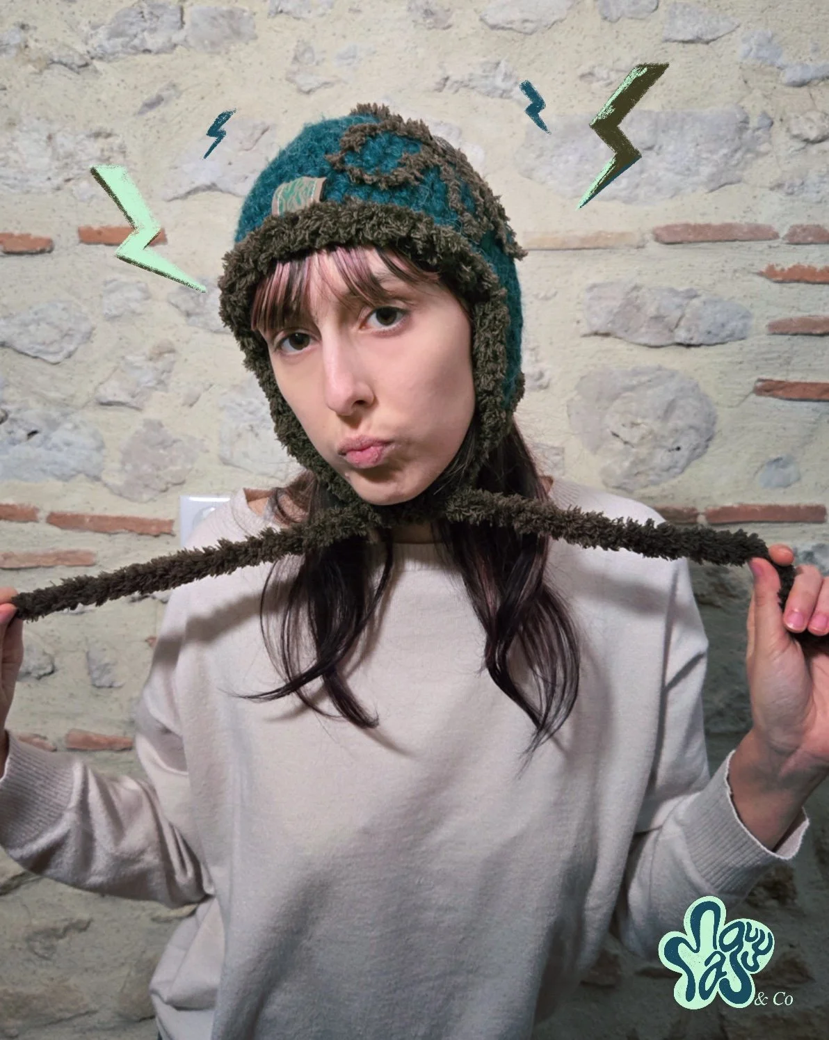 Bonnet aviateur à fourrure