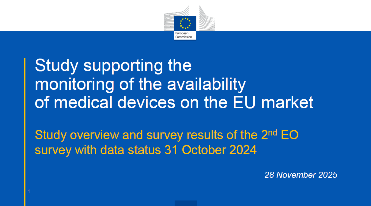 European Commission Publishes Results of the Second Survey of Economic Operators: Key Takeaways for Medical Device Manufacturers