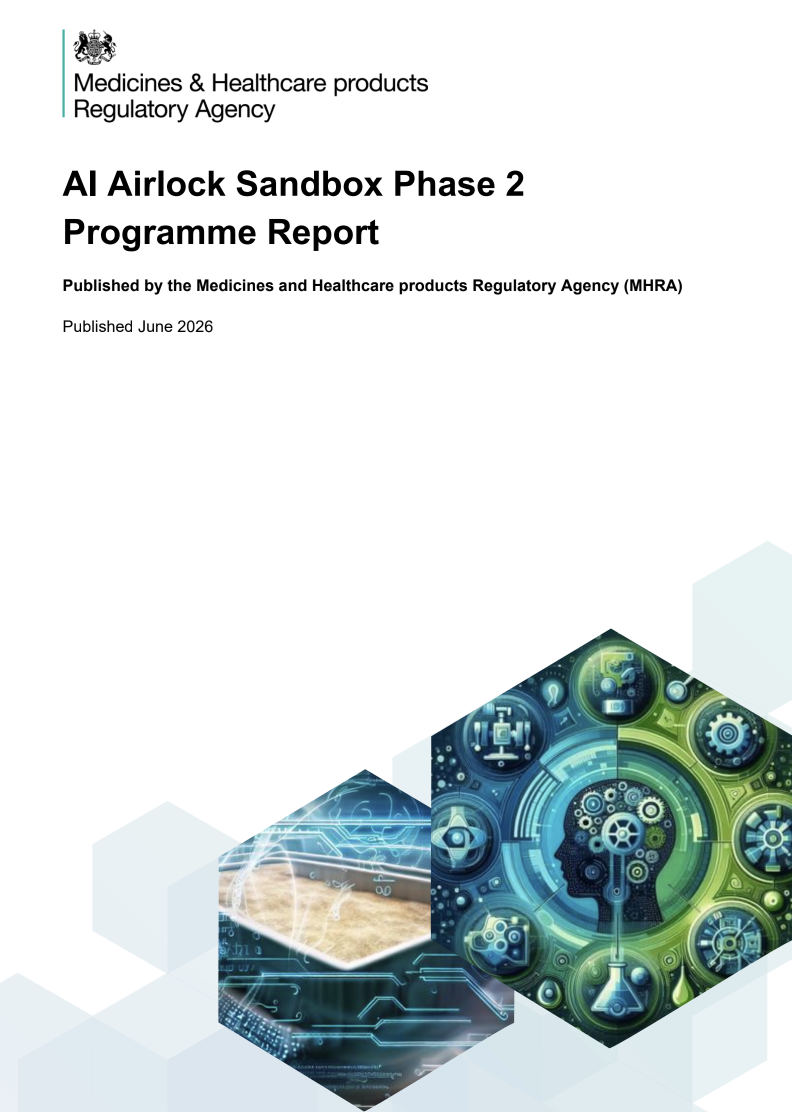 MHRA Publishes AI Airlock Phase 2 Report on Regulatory Challenges for AI Medical Devices