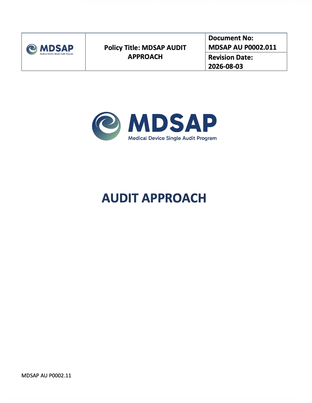 MDSAP Updates Audit Approach Document with Expanded Process-Based Guidance