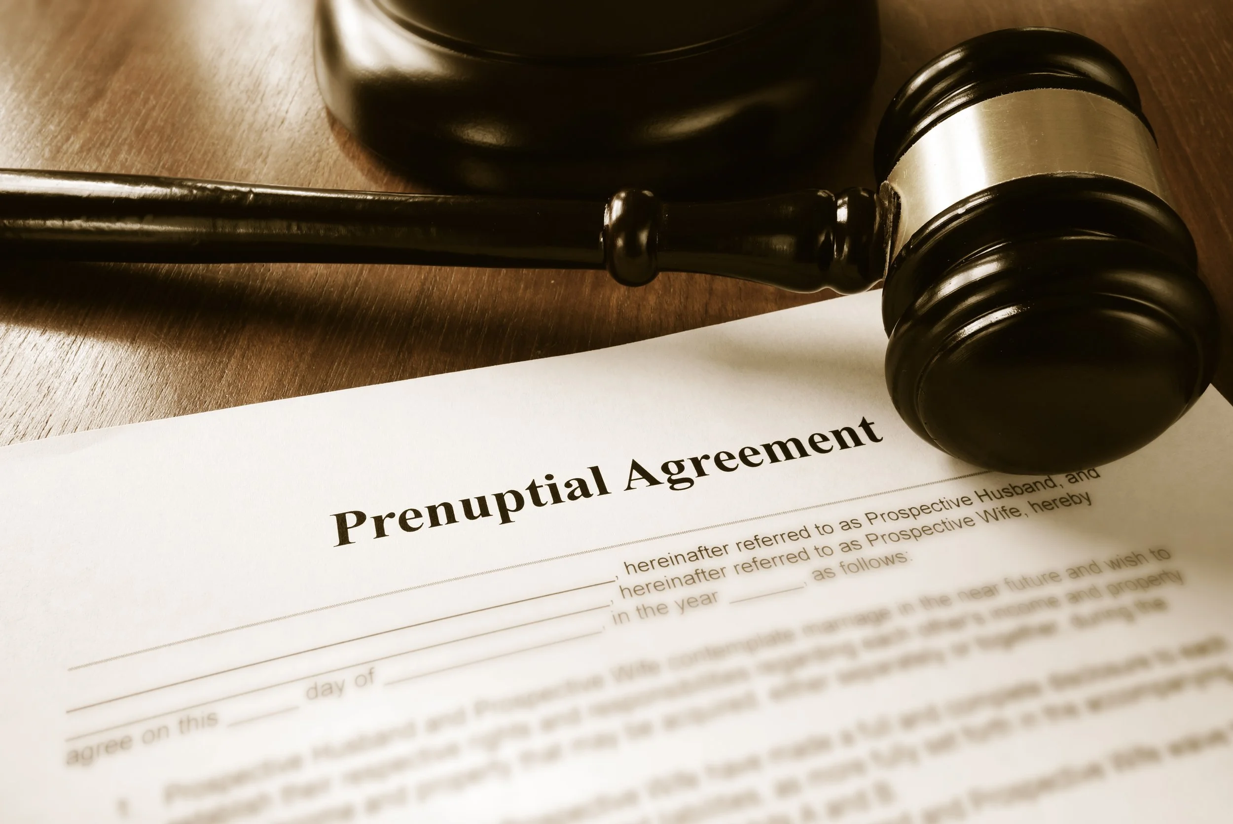 Pre-Nups - Not Just for the Rich and Famous