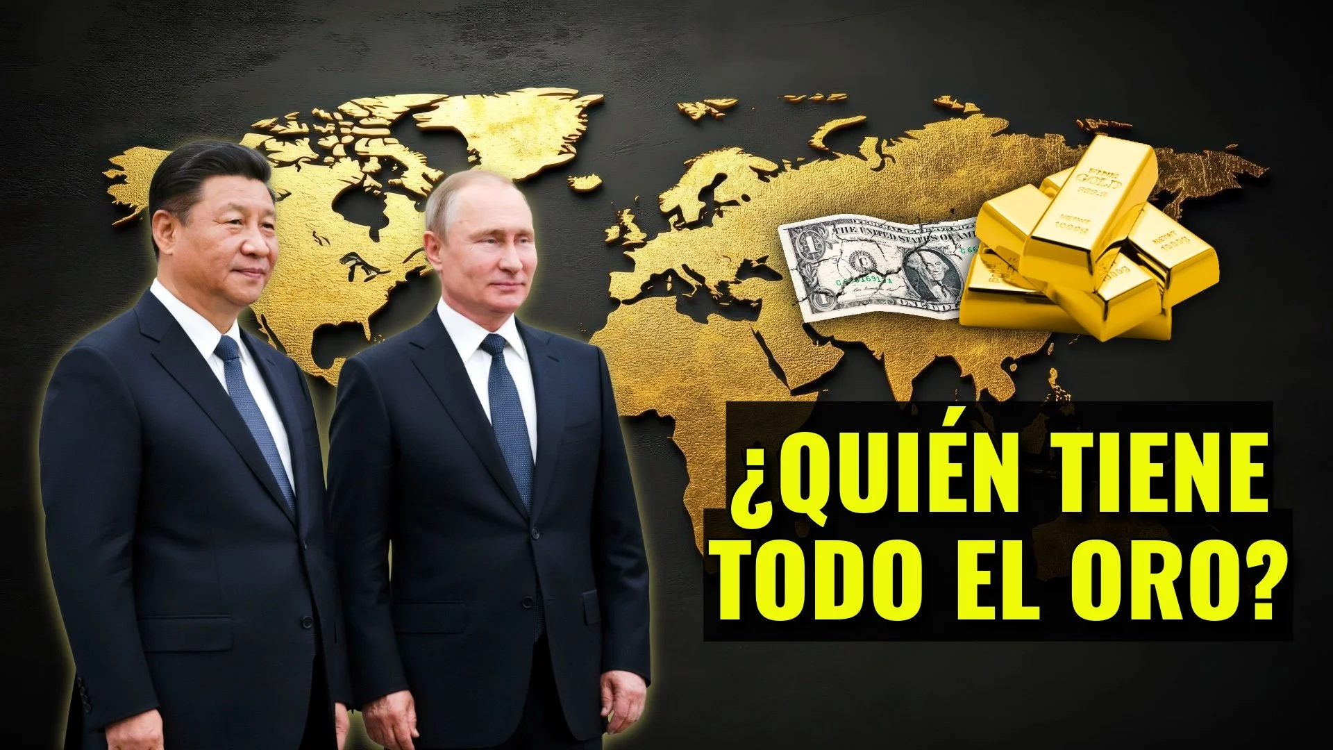 Oro en máximos: China y Rusia huyen del dólar