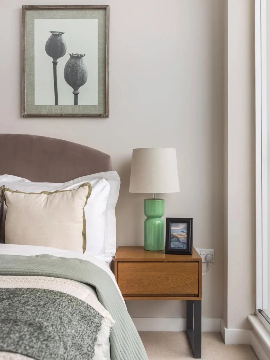 Bedroom vibes at the Bermondsey we recently staged! ✨ #Bedroom #Vibes #Bermondsey #homestaginglondon #londonpropertystaging