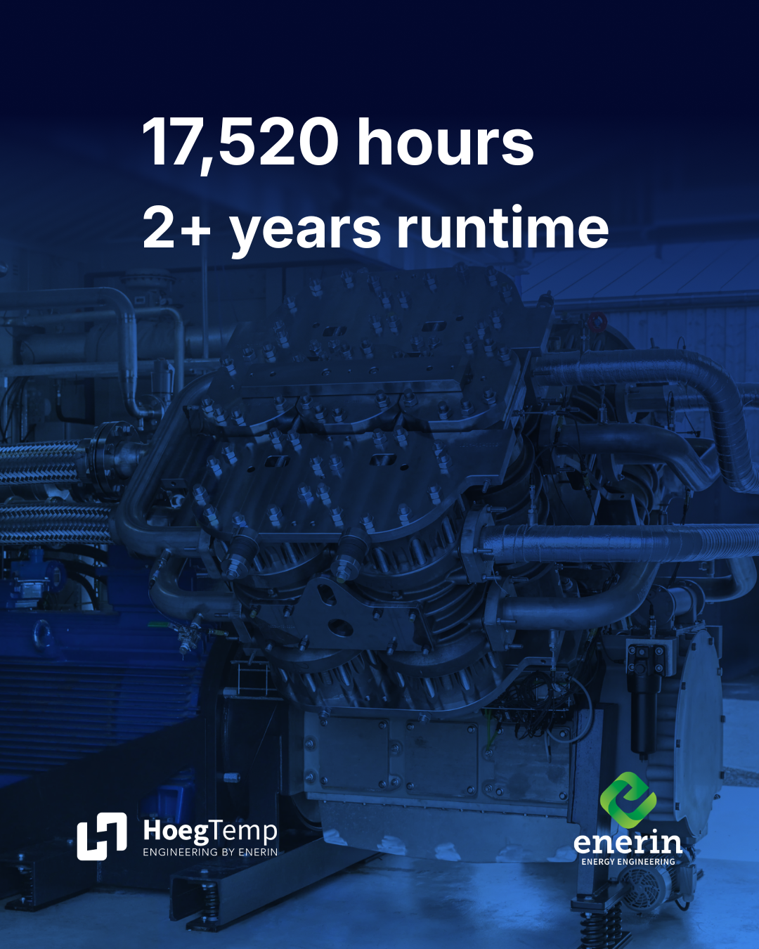 Enerin achieves over two years HoegTemp runtime at three industrial sites