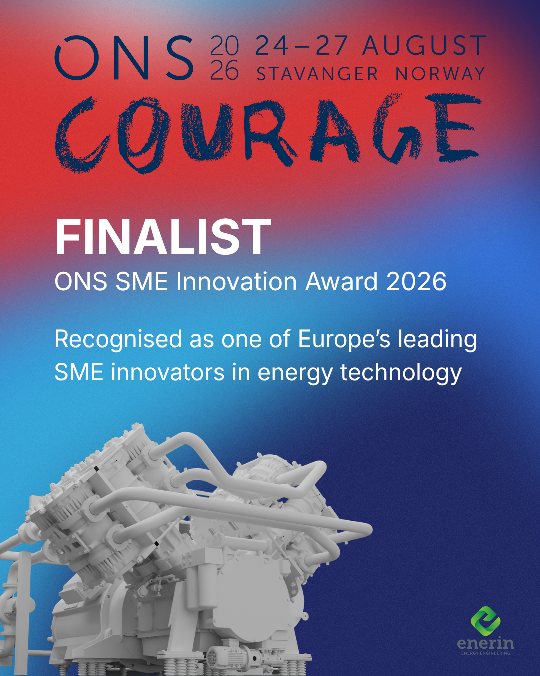 Enerin AS selected as a finalist for the 2026 ONS SME Innovation Award